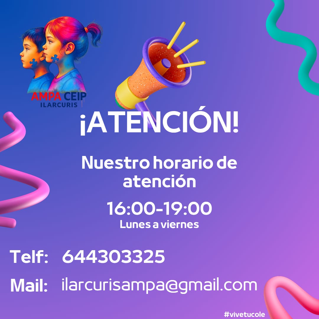 Horario de Atención.